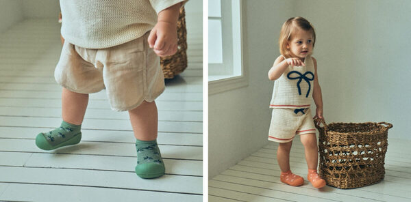 出産祝いに迷ってるなら今すぐ見て。世界30カ国のママに選ばれた歩育シューズ「アティパス」に春色新作