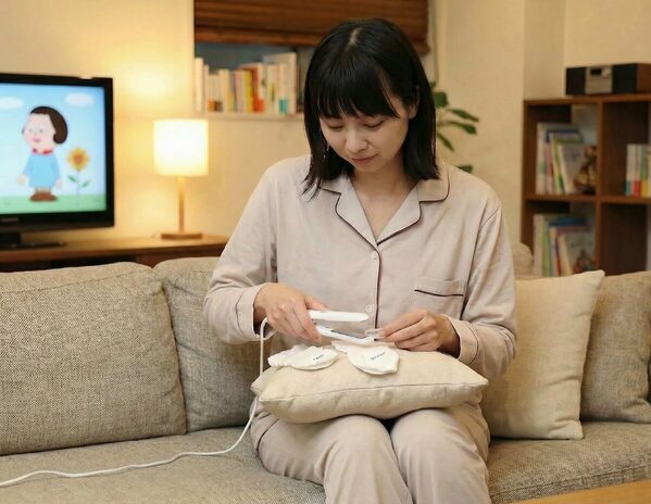 入園準備……「名前付けラッシュ」を救う新商品！挟んでギュッとするだけ！アイロン台いらず・USB給電・わずか65g。