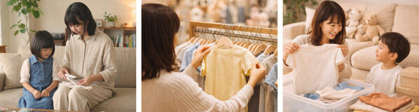 入園準備……「名前付けラッシュ」を救う新商品！挟んでギュッとするだけ！アイロン台いらず・USB給電・わずか65g。