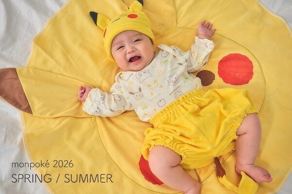 出産祝いに迷ったらモンポケで決まり！タオル・マグ・おもちゃ箱…ポケモン公式ベビーブランドの春夏新作が登場