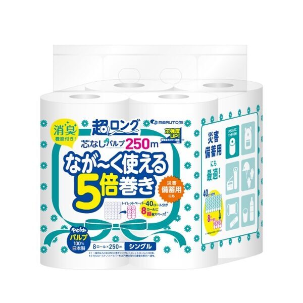 地味に何度もやってくる名もなき家事！収納もラク、取り替えもラク、芯ゴミも出ない⇒減りが早いトイレットペーパー問題の解決策