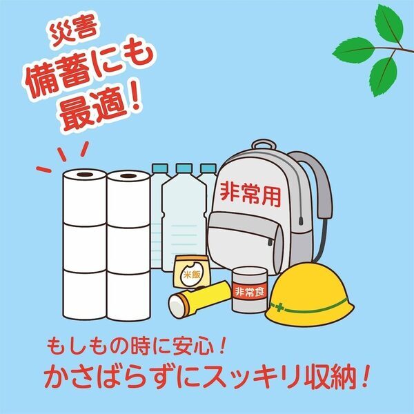 地味に何度もやってくる名もなき家事！収納もラク、取り替えもラク、芯ゴミも出ない⇒減りが早いトイレットペーパー問題の解決策