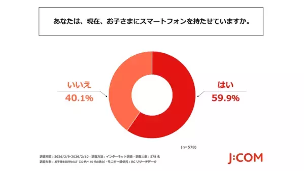 「うちの子にスマホ持たせていい？」迷っている親必見。578人調査でわかった子どものスマホ事情2026