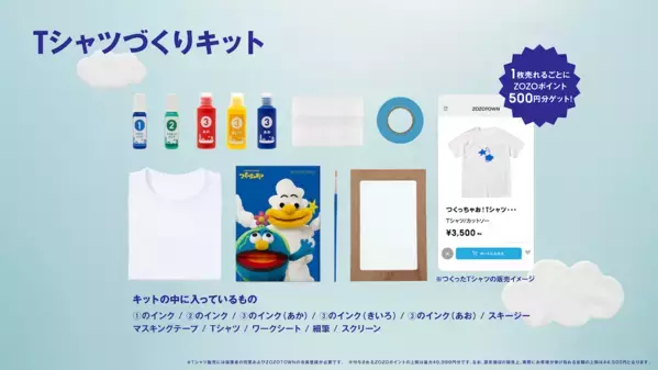 ZOZOの新プロジェクトで子どもが自分のデザインをネットで売れる。そんな体験ができるキットが登場