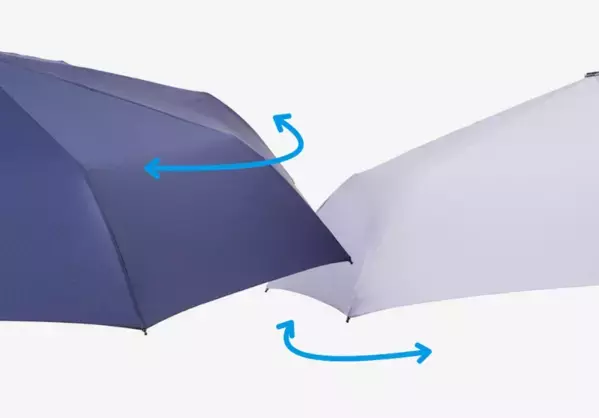 通学時の“リスク”に着目！ 電柱や壁、人にぶつかっても衝撃を受け流す【キッズ向け雨傘】が登場