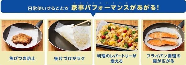 洗い物も減って丸める手間もない！便利グッズ発見！クッキングシートをわざわざ丸く切らなくていい「まる型」シートがスコッティから登場