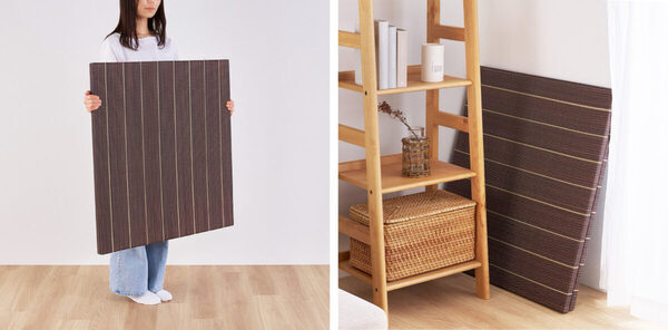 子どもが飛び跳ねても怒らなくていい部屋にしたい。吸音タイプの置き畳が2,500円で子育て家庭の味方になるかも！