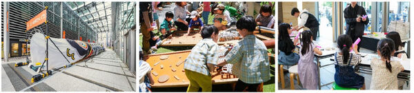 全長約25mのこいのぼりくぐりを体験できる！GWに東京ミッドタウン八重洲でファミリーイベント開催