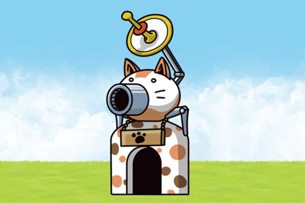 約3mのにゃんこ城で、にゃんこと一緒に出撃！ 「にゃんこ大戦争展」がついに横浜で開催