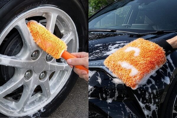 子どもって絶対蹴るよね。ヘッドレストに掛けるだけ・丸洗いOK・1,080円。子育てファミリーカーに絶対あったほうがいいやつ来た