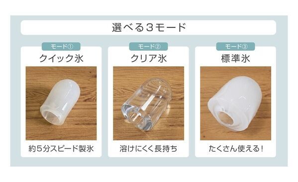 「やば！氷がない！」絶望とサヨナラ！子どもの水筒・麦茶・ドリンク……夏の氷不足ストレスがこれ1台で全部解決する製氷機が登場
