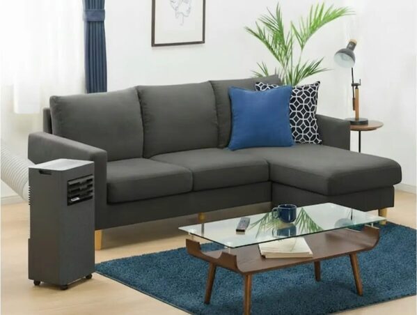 子どもがお昼寝する部屋にエアコンをつけたかった。設置工事不要のニトリ製ポータブルクーラーが現実的な答えかも