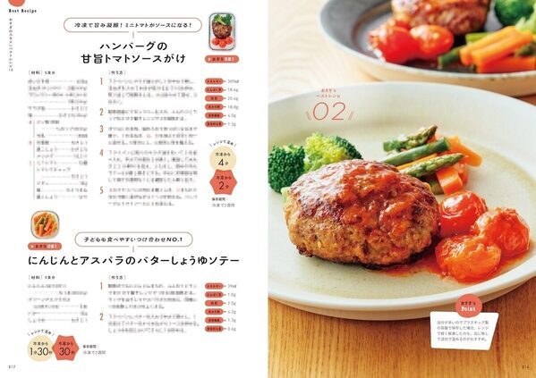 週1回まとめて作るだけで、夏休み中の昼ごはんが「レンジで温めるだけ」に。管理栄養士の冷凍作りおき本が増刷