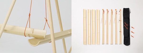 「これぞ流しそうめん」子どもも大人も楽しそう！自宅のテーブルでできる。本格竹製セット見つけた！