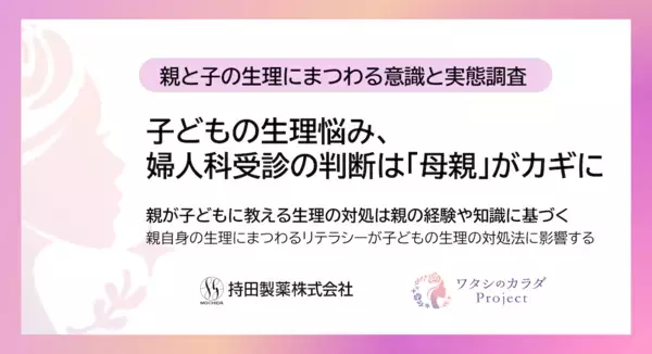 10代の約9割が「生理がつらい」。でも婦人科受診は3割。親子で知っておきたいこと【産婦人科医監修】