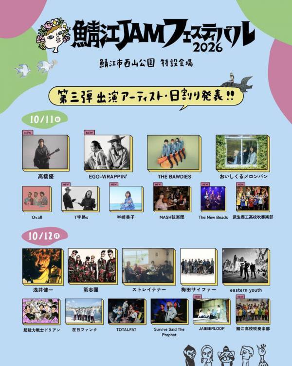 レッサーパンダに会える音楽フェス「鯖江 JAM フェスティバル 2026」開催！