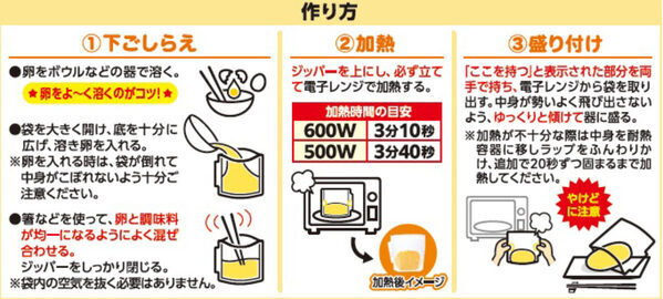 【時短】 卵2個で5分以内に完成！ ヤマキ「楽チン屋」シリーズから「レンジで作るだし巻き卵の素ミニ」発売