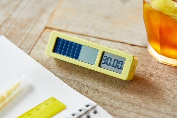 視覚的にタイマーがわかるとやる気出る⁉「あと何分？」が一目でわかる。集中したい時に頼れるタイマーが登場