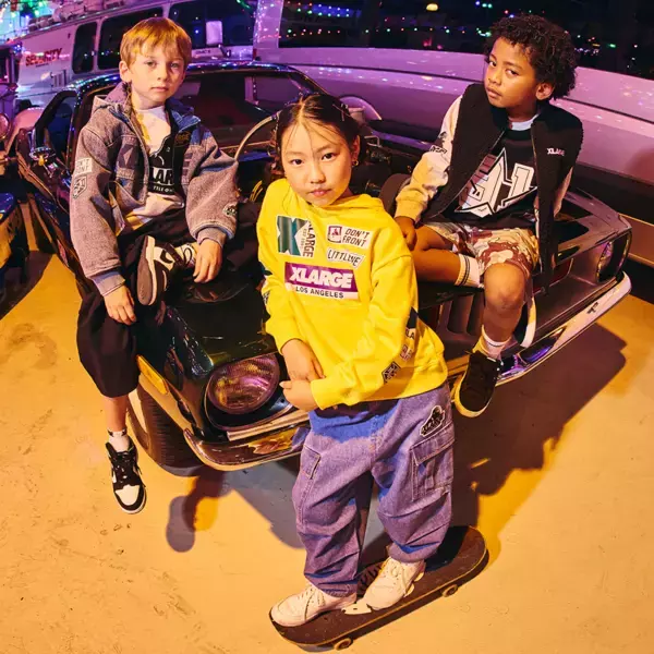 「本物を見るだけで、子どもの何かが変わる」X-girl Stages×XLARGE KIDSのスペシャルイベント