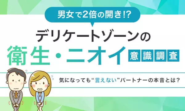 パートナーに「伝えられなかった」が半数超え。デリケートゾーンの本音調査