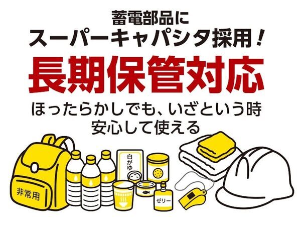 「スマホが使えなくなったら…」に備える、手回し充電式の防災テレビが新発売