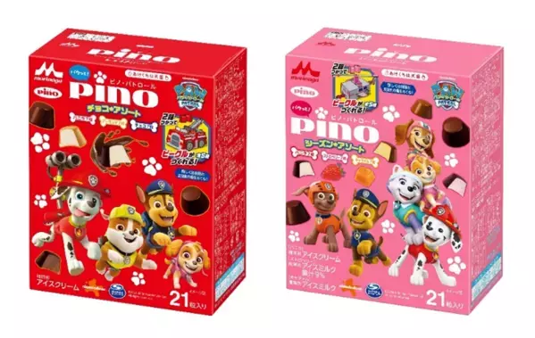 パウ・パトロール×ピノが初コラボ！輪ゴムで走る仕掛けに子どもも大興奮