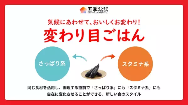 残暑と激しい寒暖差で献立が決まらない人へ！ 料理人が提案する「変わり目ごはん」を体験してきた