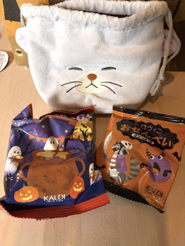 【カルディ】ハロウィン限定の猫アイテムがプチプラで可愛い！子どもにプレゼントしてみたら