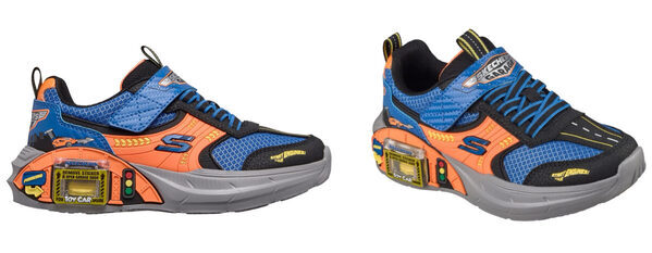 靴底にミニカーがピットイン！スケッチャーズのキッズスニーカー「Skechers Garage」が遊び心満載