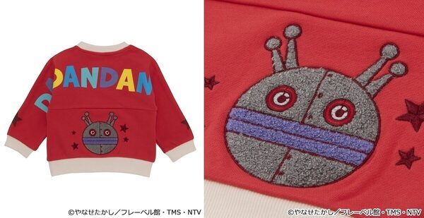 ばいきんまんのバックロゴトレーナーに注目！アンパンマン冬の新作キッズ服が続々登場