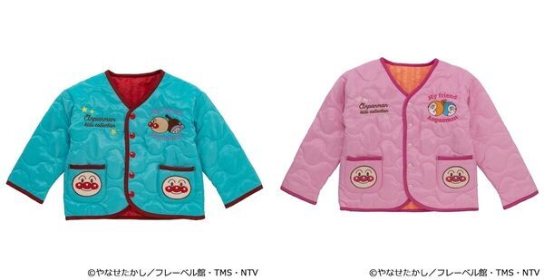 ばいきんまんのバックロゴトレーナーに注目！アンパンマン冬の新作キッズ服が続々登場