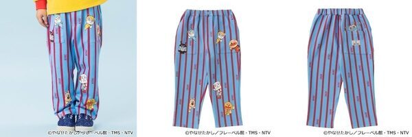ばいきんまんのバックロゴトレーナーに注目！アンパンマン冬の新作キッズ服が続々登場