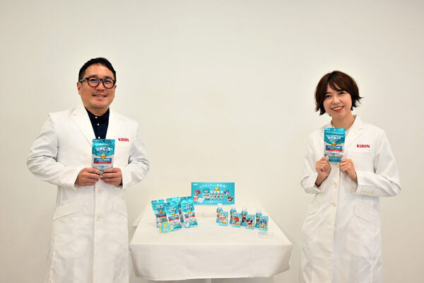 キリン初！子ども向けサプリメントを発売！「プラズマ乳酸菌」入りで水なしで噛んで食べられる！気になる味は...