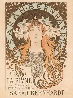 ロートレック、ミュシャ、ラリックの作品も　仏女優サラ・ベルナールの世界を紹介する展覧会