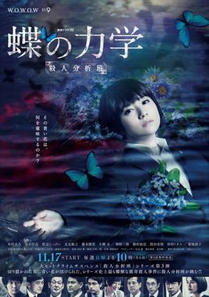 木村文乃と水辺を舞う“蝶”の姿　『連続ドラマW 蝶の力学 殺人分析班』ポスタービジュアル公開