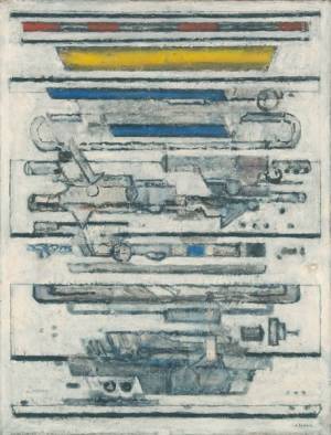 日本の前衛絵画の先駆者、坂田一男の画業を読み解く展覧会