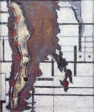 日本の前衛絵画の先駆者、坂田一男の画業を読み解く展覧会