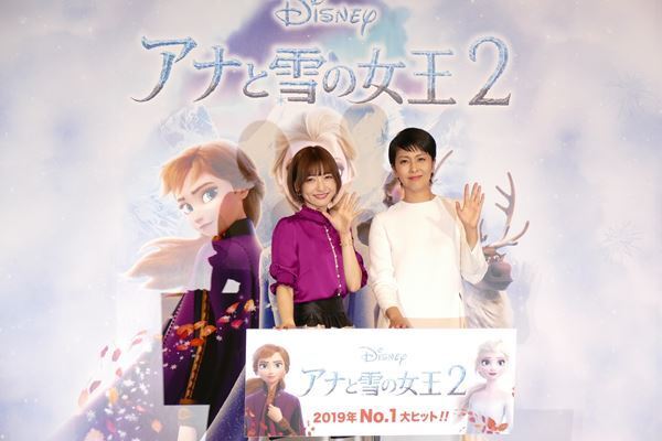 松たか子＆神田沙也加、“姉妹”で『アナと雪の女王2』大ヒットに感謝