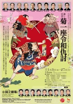国立劇場 令和2年初春歌舞伎公演