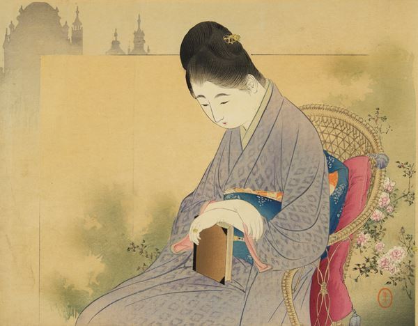 木版口絵に描かれた明治美女に魅了される　『鏑木清方と鰭崎英朋』展が開催