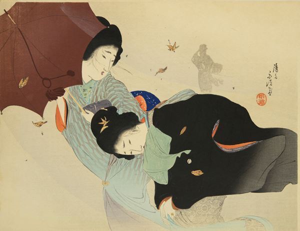 木版口絵に描かれた明治美女に魅了される　『鏑木清方と鰭崎英朋』展が開催