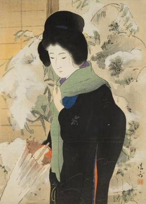 木版口絵に描かれた明治美女に魅了される　『鏑木清方と鰭崎英朋』展が開催