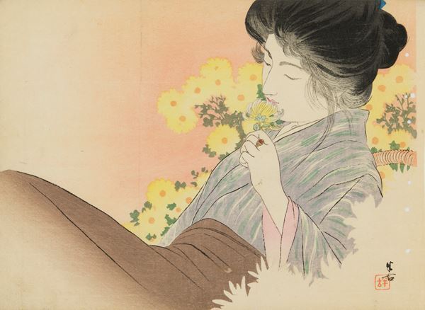 木版口絵に描かれた明治美女に魅了される　『鏑木清方と鰭崎英朋』展が開催