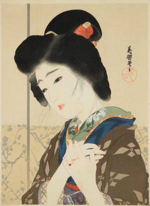 木版口絵に描かれた明治美女に魅了される　『鏑木清方と鰭崎英朋』展が開催