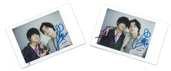 【プレゼント】佐野勇斗・結木滉星 サイン入りチェキを2名様に！