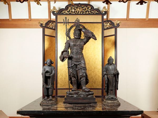 時空を超えて日本各地から奈良へ　最強武神の毘沙門天彫像が集う