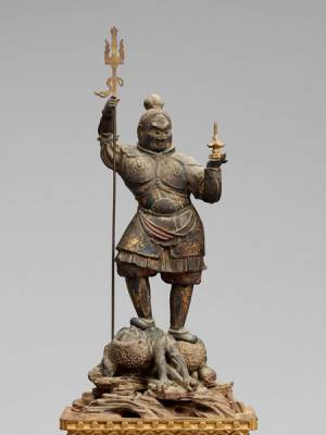時空を超えて日本各地から奈良へ　最強武神の毘沙門天彫像が集う
