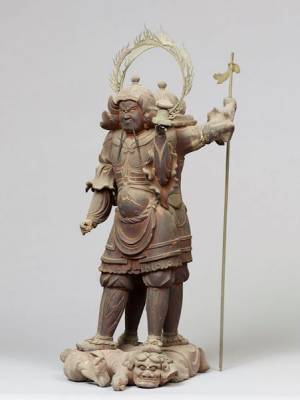 時空を超えて日本各地から奈良へ　最強武神の毘沙門天彫像が集う