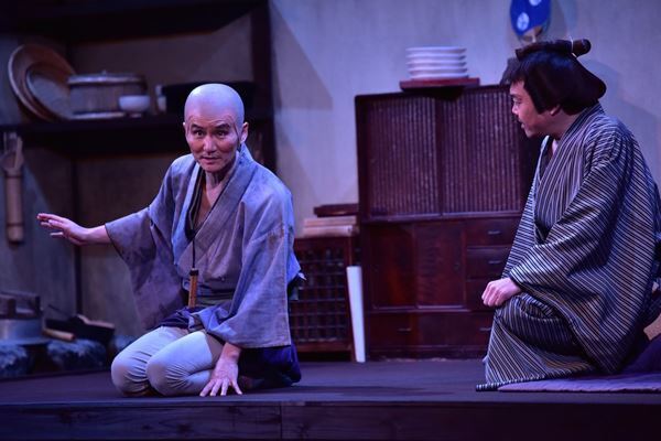 南原清隆と近藤芳正による人情喜劇『あんまと泥棒』明日開幕