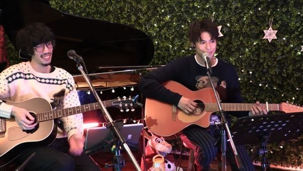 大人なクリスマスをファンと共に！  森崎ウィン アコースティックライブレポート　